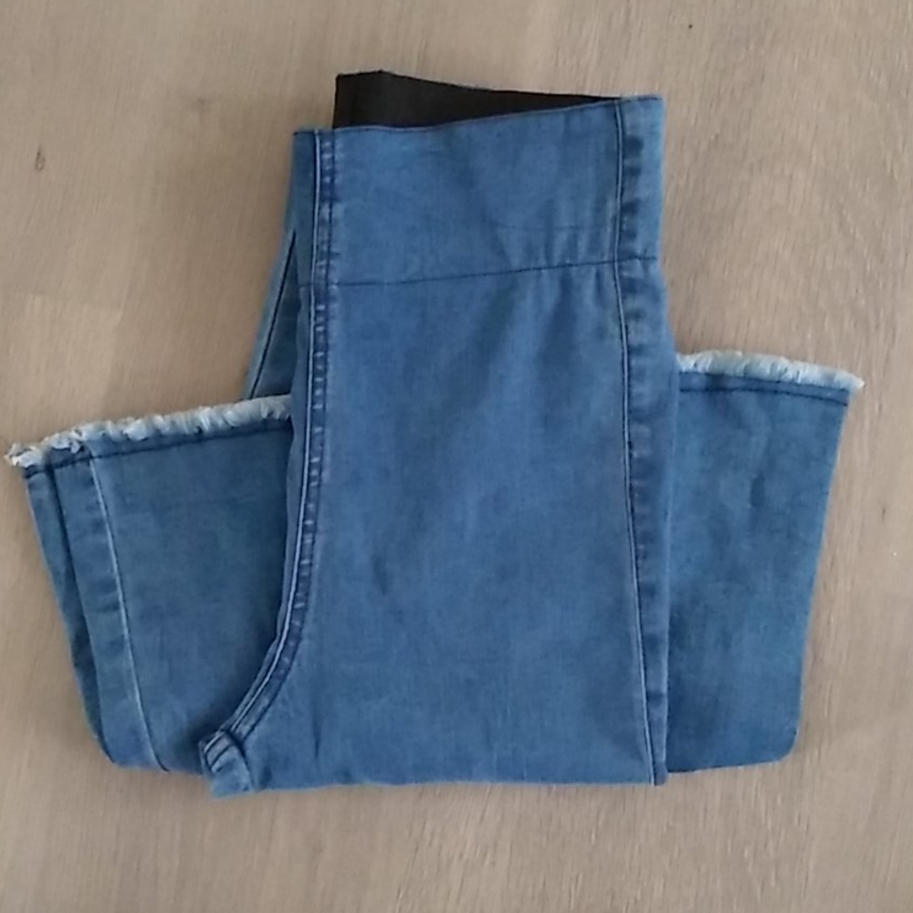 High waisted bell bottoms
